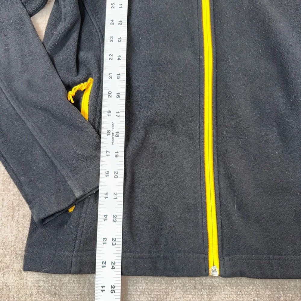 Columbia Mizzou Tigers Fleece Jacket Womens Black Gold Full Zip Missouri Small